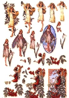 Sonderposten 3D - Schneidebogen, Flower Fairies (III)